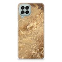 Samsung Galaxy M33 | TPU | Siliconen hoesje | Marmer Creme