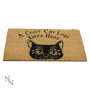 Nemesis Now - Crazy Cat Lady Doormat 45x75cm