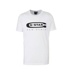 G-Star RAW T-shirt met logo wit G-Star RAW T-shirt met logo wit