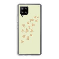 Falling Leaves: Samsung Galaxy A42 5G Transparant Hoesje