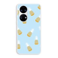 Ananasjes: Huawei P50 Transparant Hoesje
