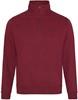 Just JH046 Sophomore 1/4 Zip Sweat