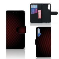 Honor 20 Telefoon Hoesje Geruit Rood Honor 20 Telefoon Hoesje Geruit Rood