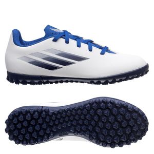 adidas X Speedflow .4 TF Diamond Edge/Navy/Blauw Kinderen