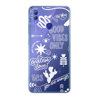 Good vibes: Honor Note 10 Transparant Hoesje