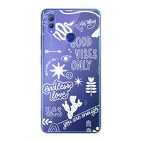 Good vibes: Honor Note 10 Transparant Hoesje
