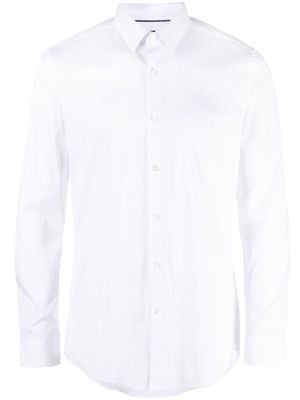BOSS chemise boutonnée à manches longues - Blanc