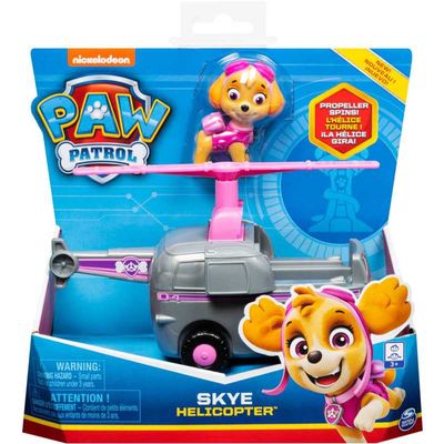 Paw Patrol - Skye met helikopter Speelgoedvoertuig