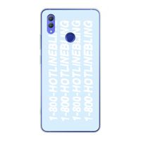 Hotline bling blue: Honor Note 10 Transparant Hoesje