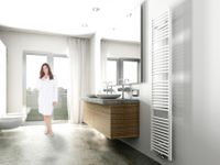 Wiesbaden Elara handdoek radiator 182x45 cm 830 watt wit