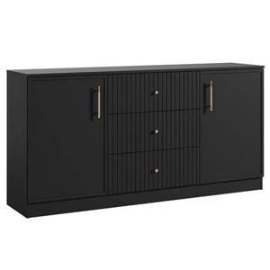 Meubella Dressoir Dream - Zwart - 160 cm