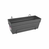 Bloempot Elho Donker grijs Plastic Rechthoekig 50 cm