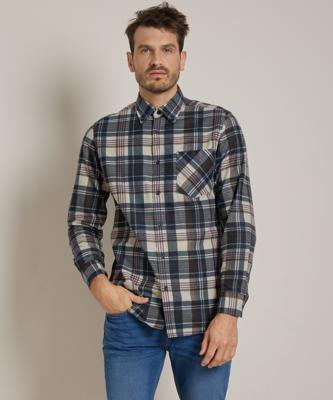 flanel overhemd met print flanel overhemd met print