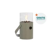 Cosiscoop olive - Original - gaslantaarn met gaspatroon