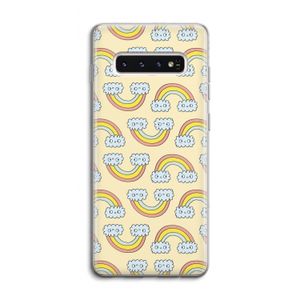 Regenboog: Samsung Galaxy S10 4G Transparant Hoesje