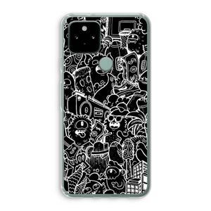Vexx Black City : Google Pixel 5 Transparant Hoesje