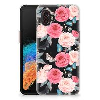 Samsung Galaxy Xcover 6 Pro TPU Case Butterfly Roses - thumbnail