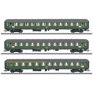 Märklin 43936 H0 3-delige set sneltreinrijtuigen naar de postwagen van de DB