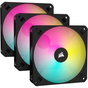 Corsair iCUE AR120 Digital RGB PWM Fan Zwart, Triple Pack, 120mm