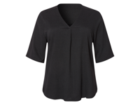 esmara Dames blouse - plus size (Zwart, 3XL (56/58))