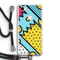 Pop Art #1: Pixel 3 Transparant Hoesje met koord