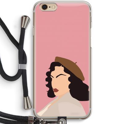 Confidence: iPhone 6 / 6S Transparant Hoesje met koord