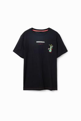 T-shirt met korte mouwen No es lo mismo - BLACK - M