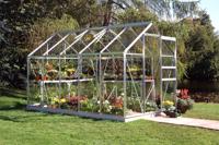 Tuinkas Popular 106 aluminium - 3 mm tuindersglas - 193x319 cm- - Tuindersglas- Royal Well