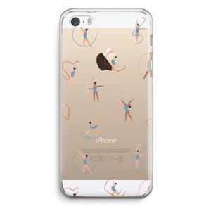 Dancing #3: iPhone 5 / 5S / SE Transparant Hoesje