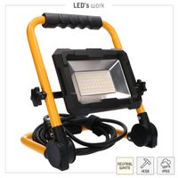 LED Werklamp inklapbaar met snoer 50W 5500 lumen 4000K snoer 3M IP44 LED Werklamp inklapbaar met snoer 50W 5500 lumen 4000K snoer 3M IP44