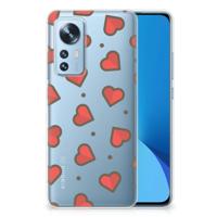 Xiaomi 12 | 12X | TPU bumper | Hearts