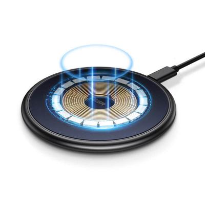 Magnetic Wireless Charger (HaloLock) - Navy Blue