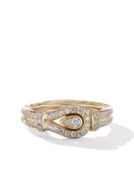 David Yurman bague Thoroughbred Loop en or 18ct sertie de diamants