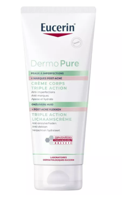 Eucerin Dermo Pure Triple Action Lichaamscrème 200ml