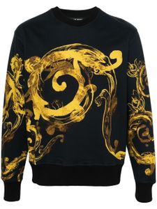 Versace Jeans Couture sweat Watercolour Couture - Noir