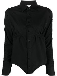 BETTTER chemise à dos ouvert - Noir