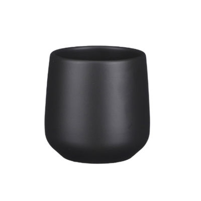 Amber pot rond d.grijs mat h7xd8cm - Mica decorations