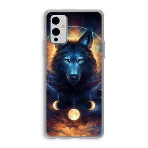 Wolf Dreamcatcher: OnePlus 9 Transparant Hoesje