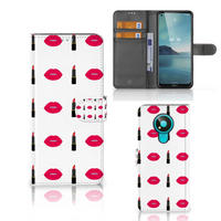 Nokia 3.4 Telefoon Hoesje Lipstick Kiss