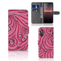 Sony Xperia 10 II Hoesje Swirl Pink Sony Xperia 10 II Hoesje Swirl Pink