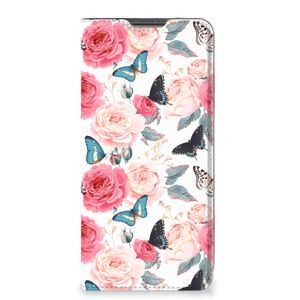 Xiaomi Redmi Note 11 Pro Smart Cover Butterfly Roses