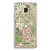 Botanical sweet flower heaven: Samsung Galaxy A3 (2016) Transparant Hoesje - thumbnail