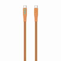 Havit CB6254 - USB Type C naar USB Type C oplaadkabel, 1 m (oranje)