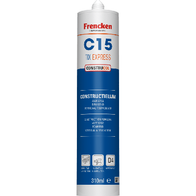 Frencken C15 Tix Expresse Constructielijm Bruin