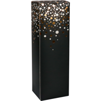 Flesdoos | Party Spot-On | golfkarton | 1 fles | 93x330mm | zwart/wit/goud | 100 stuks