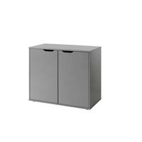Vipack commode Pino - grijs - 71,8x85,5x43,3 cm