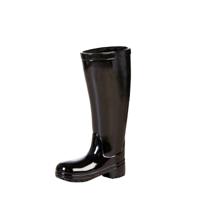 Paraplubak Keramiek Boots zwart H.45cm
