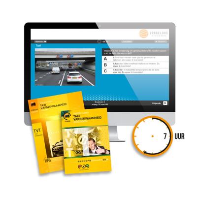 Taxi Theorieboek 2025 met Examens Oefenen en Bordenboek