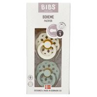 Bibs 1 Fopspeen Boheme Duo Sage/ivory 2