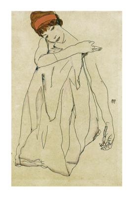 Kunstdruk Egon Schiele - Die Tänzerin 50x70cm